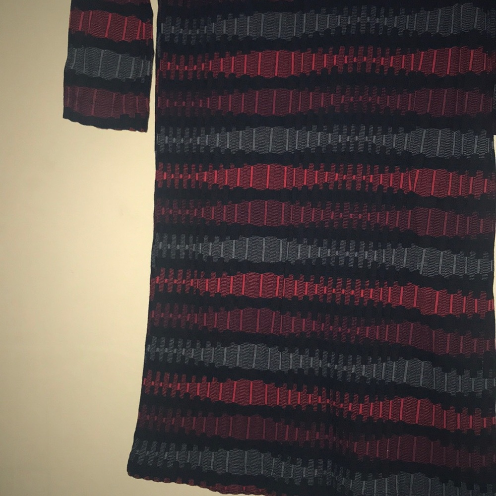 Zara Multicolored Jacquard Dress - Picture 5 of 8